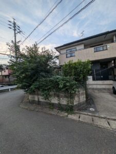全面リノベーションの施工前の写真（外観）