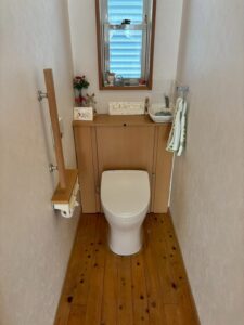 内装・インテリアの施工前の写真（トイレ）