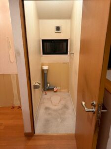 キッチン・水回りの施工前の写真