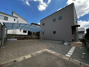 注文住宅の施工写真